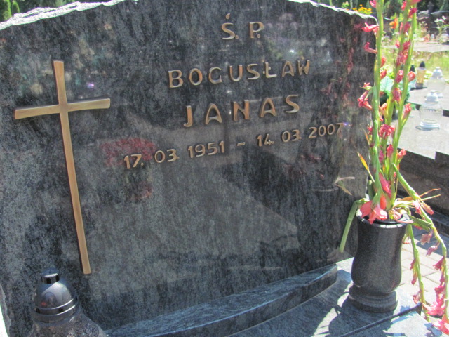 Bogusław Janas  1951 Zalesie Górne - Grobonet - Wyszukiwarka osób pochowanych