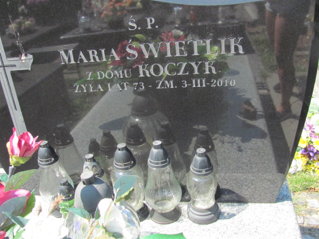 Maria Świetlik Zalesie Górne - Grobonet - Wyszukiwarka osób pochowanych