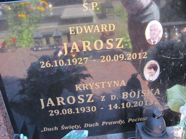 Grób Edward Jarosz 