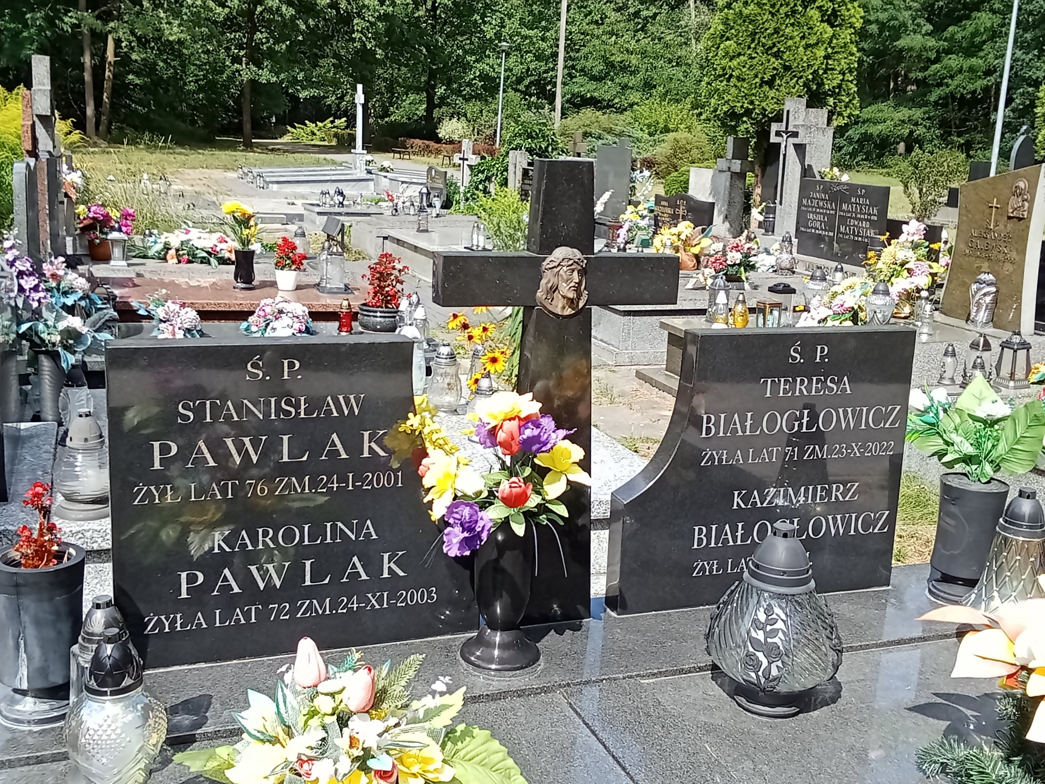 Karolina Pawlak Zalesie Górne - Grobonet - Wyszukiwarka osób pochowanych