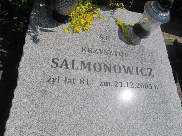 Krzysztof Salmonowicz Zalesie Górne - Grobonet - Wyszukiwarka osób pochowanych