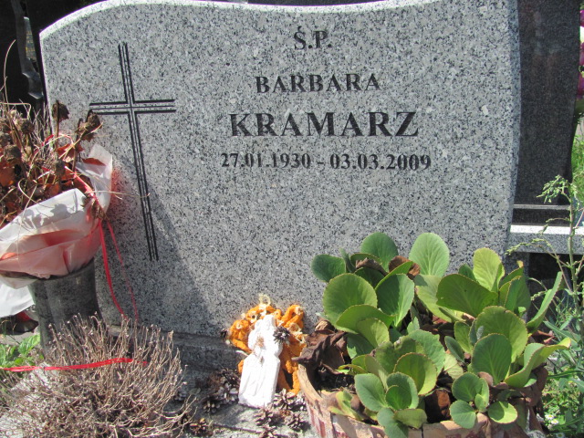 Barbara Kramarz 1930 Zalesie Górne - Grobonet - Wyszukiwarka osób pochowanych