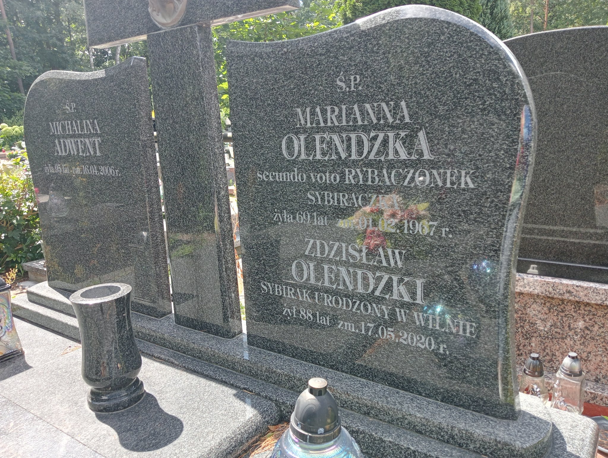 Marianna Olendzka Zalesie Górne - Grobonet - Wyszukiwarka osób pochowanych